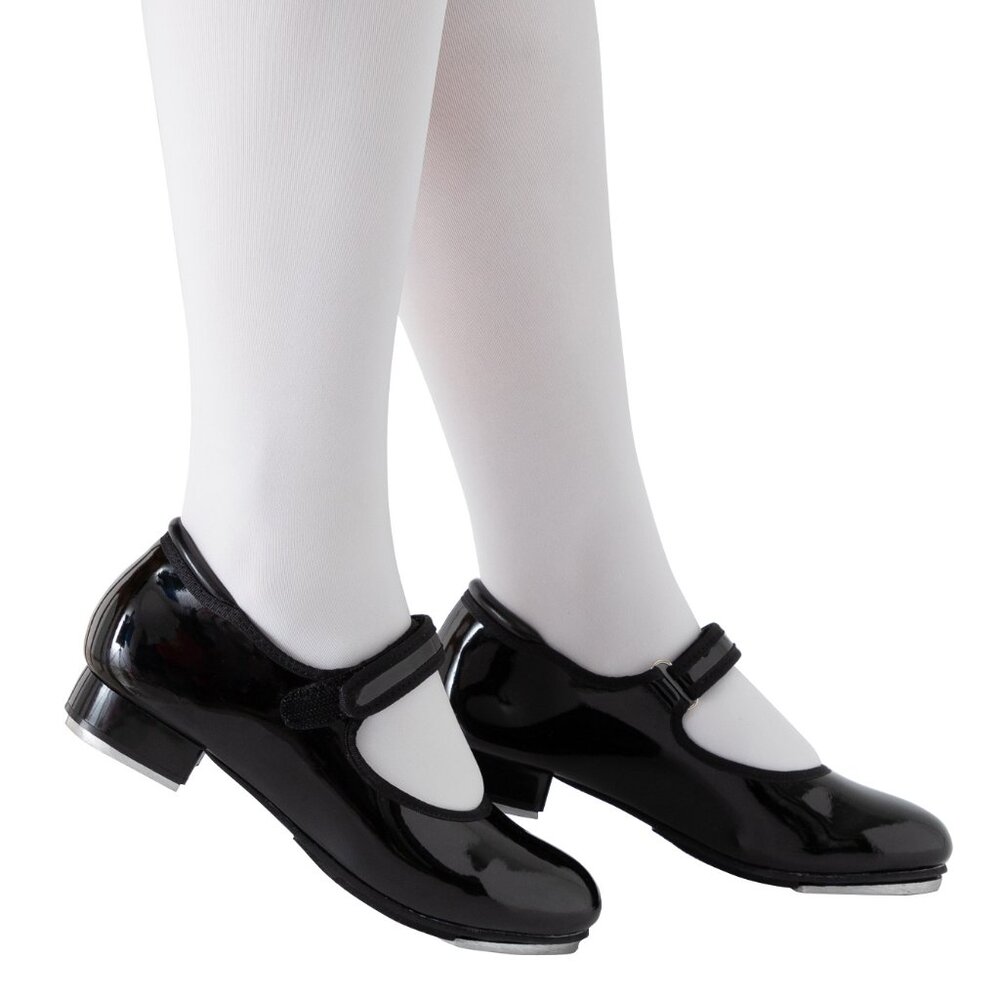 Easy Strap Tap Shoe Dance Flats for Girls and Boys